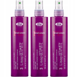 Lisap Ultimate SPRAY DO PROSTOWANIA WŁOSÓW 3x250ml