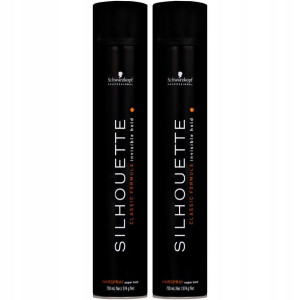 Schwarzkopf Silhouette bardzo mocny lakier 2x750ml
