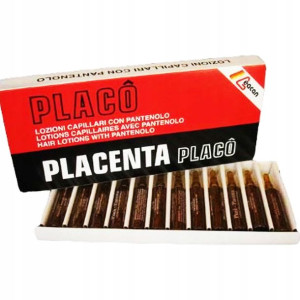 Placo Placenta Ampułki Porost Włosów Odżywienie