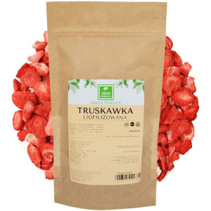 Truskawka liofilizowana plastry 20 g - owoce liofilizowane Truskawki