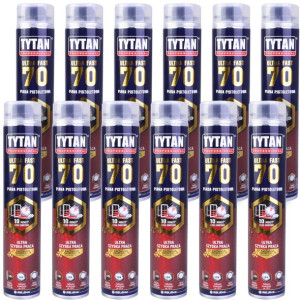 Piana Pistoletowa Ultra Fast 70 870ml Tytan