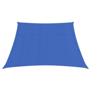 Żagiel przeciwsłoneczny, 160 g/m², niebieski, 3/4x2 m, HDPE