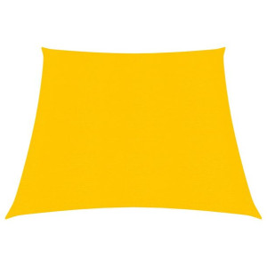 Żagiel przeciwsłoneczny, 160 g/m², żółty, 3/4x2 m, HDPE