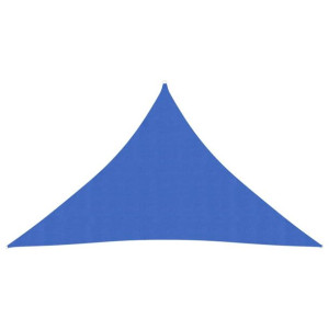 Żagiel przeciwsłoneczny 160 g/m², niebieski, 2,5x2,5x3,5m, HDPE