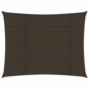 Żagiel przeciwsłoneczny, 160 g/m², brązowy, 2,5x4,5 m, HDPE