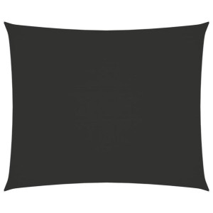 Żagiel ogrodowy, tkanina Oxford, prostokąt, 2,5x3,5 m, antracyt