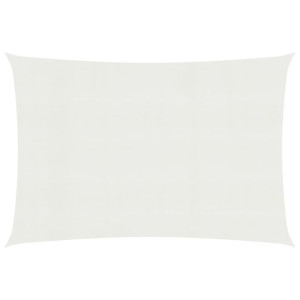 Żagiel przeciwsłoneczny, 160 g/m², biały, 2x3 m, HDPE