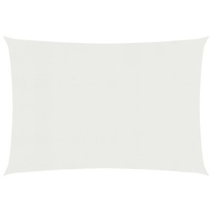 Żagiel przeciwsłoneczny, 160 g/m², biały, 2,5x3 m, HDPE