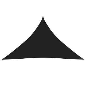 Trójkątny żagiel ogrodowy, tkanina Oxford, 3x3x4,24 m, czarny