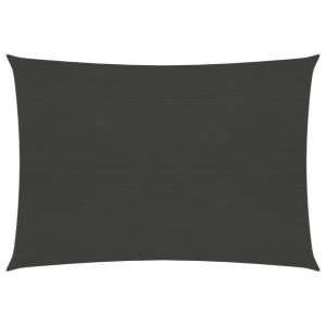 Żagiel przeciwsłoneczny, 160 g/m², antracytowy, 4x5 m, HDPE