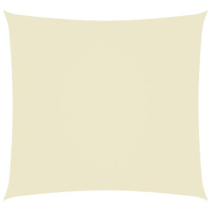 Prostokątny żagiel ogrodowy, tkanina Oxford, 2x2,5 m, kremowy