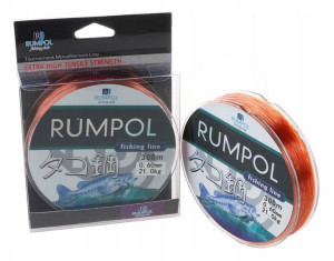 ŻYŁKA 300m RUMPOL Brązowa 0,60mm 21kg ZR300