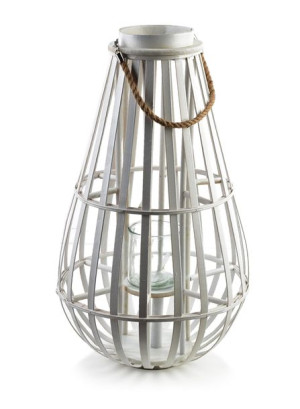 Lucie White Lampion H72