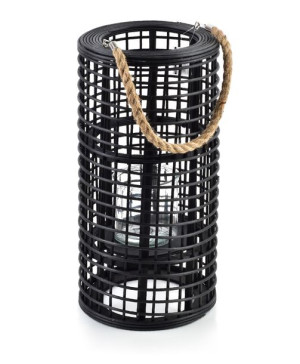 Lucie Black Lampion H50x24.5cm