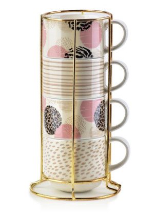 Milan Komplet 4 Filiżanek 250ml