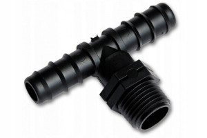 Trójnik Do Węża Zasilającego Ø25mm Gz 3/4" 10 Szt.