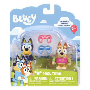 Bluey Figurki 2-pak Zabawa Na Basenie