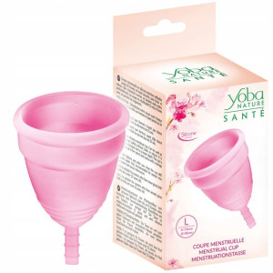 Kubeczek menstruacyjny L na basen i okres