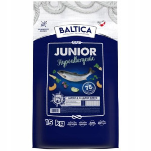 Baltica Junior Hypoallergenic LARGE 15kg salmon
