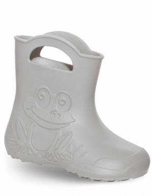  Kalosze  dziecięce Zetpol 24/25dziecięce żabka -EVA FROG szare