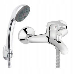 Bateria Wannowa Delfin Riso Chrom Głowica 35 Ferro