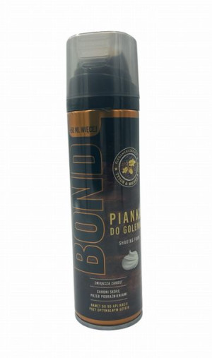 Bond Pianka do golenia Tytoń&Whisky&Cedr 250 ml