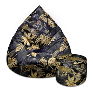 Pufa Sako Fotel + Podnóżek 896-01 XXXXL UD434-208-01