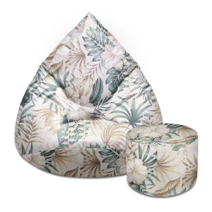 Pufa Sako Fotel + Podnóżek 896-01 XXL UD434-320-01