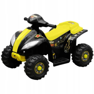 Elektryczny Quad Dla Dzieci Czarno/żółty