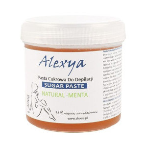 Alexya Pasta cukrowa do depilacji ciała Natural menta