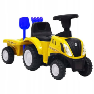 Traktor dla dzieci New Holland, żółty