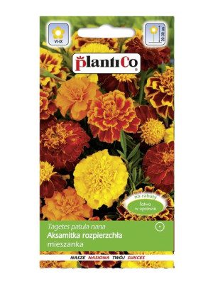 Plantico Nasiona Aksamitka Rozpierzchła Mieszanka 1 G