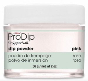 ProDip by SuperNail puder tytanowy - Pink - duża pojemność 56g