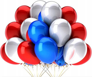 Balony Mix metaliczne 50szt Ślub Wesele Urodziny