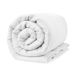Kołdra Obciążeniowa Standard Biała / 200x220 / Granulat szklany