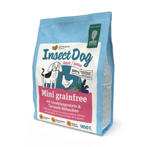 Green Petfood InsectDog Mini Grainfree Sucha Karma Dla Psów Małych Ras z Ku