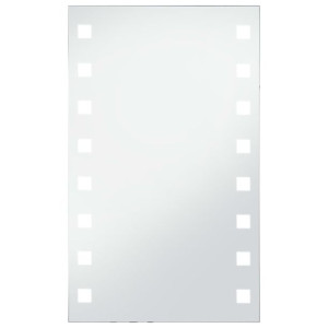 Ścienne lustro łazienkowe z LED, 60 x 100 cm