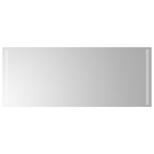 Lustro łazienkowe z LED, 100x40 cm