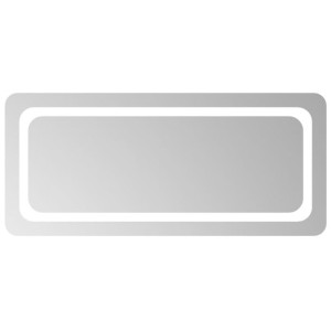 Lustro łazienkowe z LED, 90x40 cm