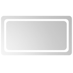 Lustro łazienkowe z LED, 90x50 cm