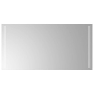 Lustro łazienkowe z LED, 80x40 cm