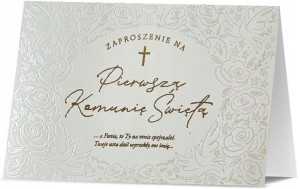 Zaproszenie Komunia (5szt)