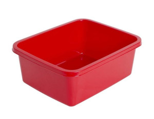 Miska prostokątna Classic 8 l 33,7x26,8cm czerwony