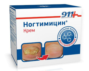 Krem kosmetyczny na grzybice paznokci  911