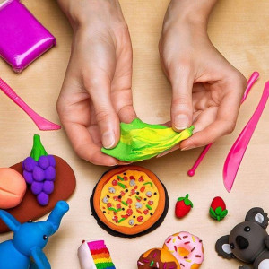 Super Clay Magiczna Piankolina Sensoryczna 24 kolory