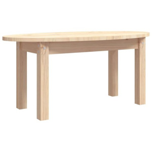 Stolik kawowy, 80x40x35 cm, lite drewno sosnowe