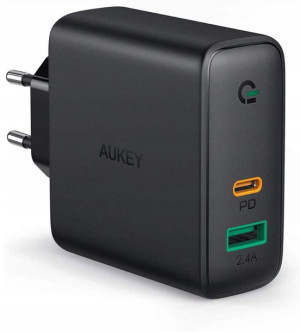 Ultraszybka ładowarka sieciowa AUKEY PA-D3 60W