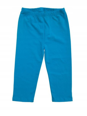 Legginsy getry leginsy 3/4 rybaczki 122 turkusowe