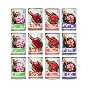 Tuf Tuf Karma Mokra Mix Smaków 12x400g Puszka