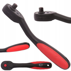 Bjc Grzechotka Klucz Nasadowy Wygięta 1/4'' 155mm